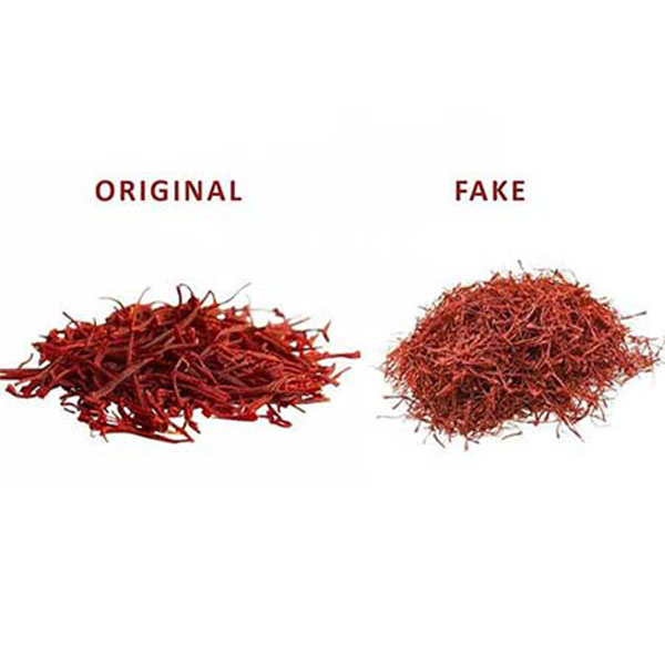 real saffron vs fake saffron