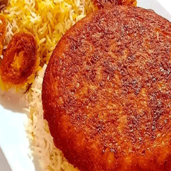 Authentic Persian saffron rice