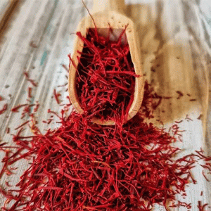 what does saffron taste like