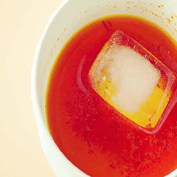 Saffron ice method