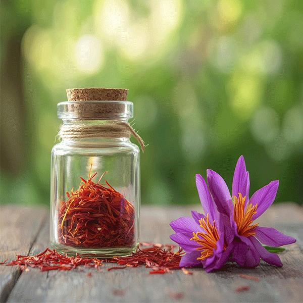 Saffron for glowing skin